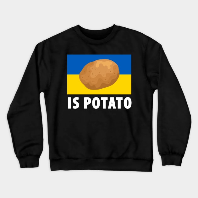Is Potato Crewneck Sweatshirt by UniqueBoutiqueTheArt